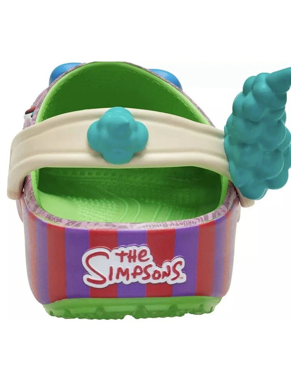 New Crocs x The Simpsons Krusty the Clown Clog Shoes Unisex Men’s 8 / Women’s 10